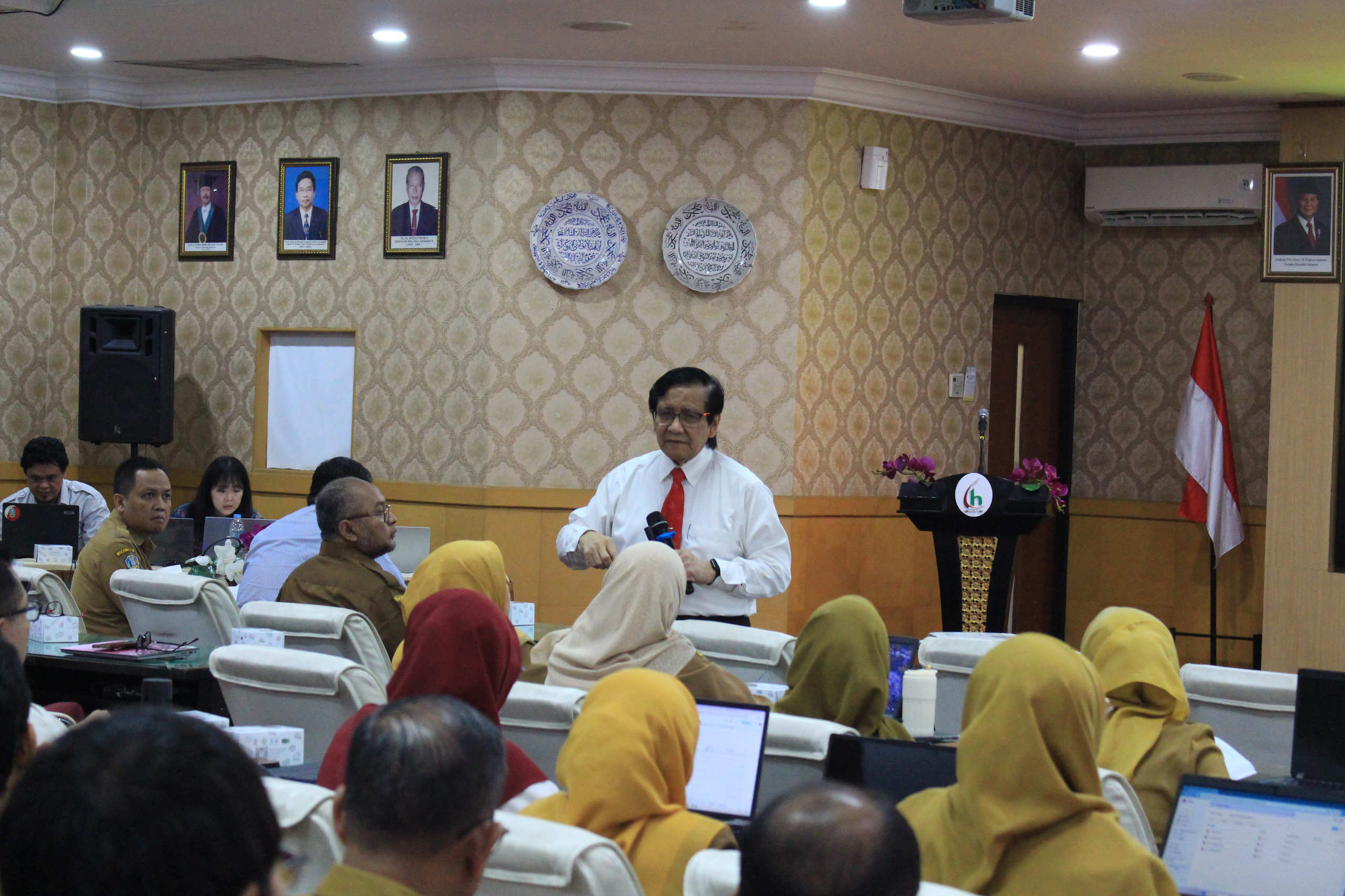 RSUD Haji Jatim Gelar Bimbingan Akreditasi Starkes Bersama KARS, Targetkan Pertahankan Predikat Paripurna